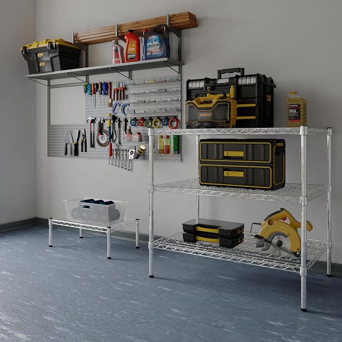 24" Deep x 36" Wide x 34" Height Wire Shelving Kit | 3-Tier | NSF Commercial - Image 5