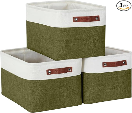DECOMOMO Fabric Storage Bins by DECOMOMO