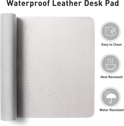 Aothia Large PU Leather Desk Pad Protector – Non-Slip Mouse Pad & Writing Mat - Image 7