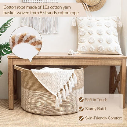 INDRESSME Extra Large Woven Baskets - Image 8