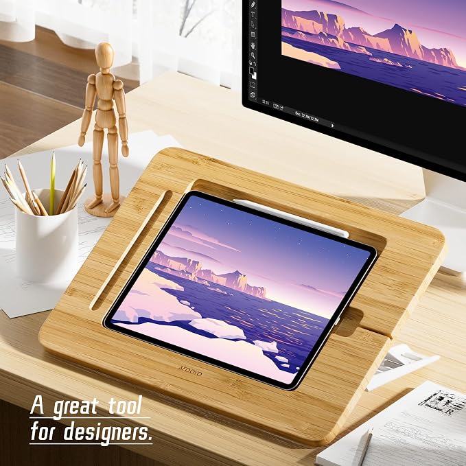 Wooden Tablet Drawing Stand - Image 2