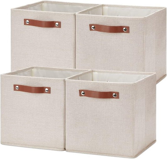 Temary 11x11 Storage Cubes Fabric Storage Cubes Storage Bins by TEMARY