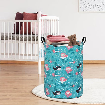 LANGYASHAN Storage Bin, Canvas Fabric Collapsible Organizer Basket - Image 5
