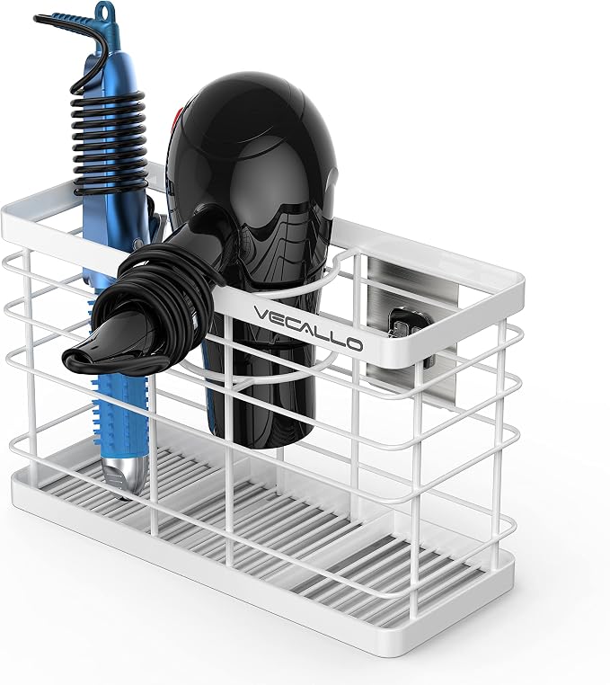Hair Tool Organizer, Curling iron stands, Bathroom Organizer Basket Hair by Vecallo