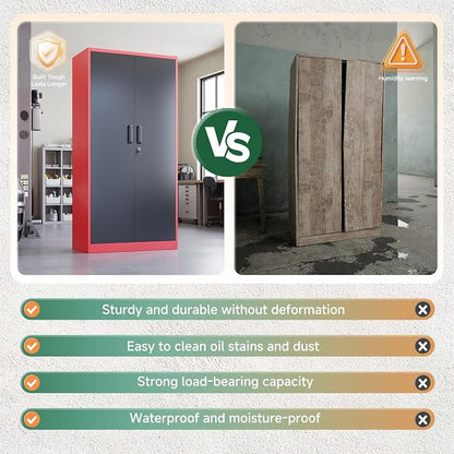 Letaya Metal Garage Storage Cabinets - Image 10