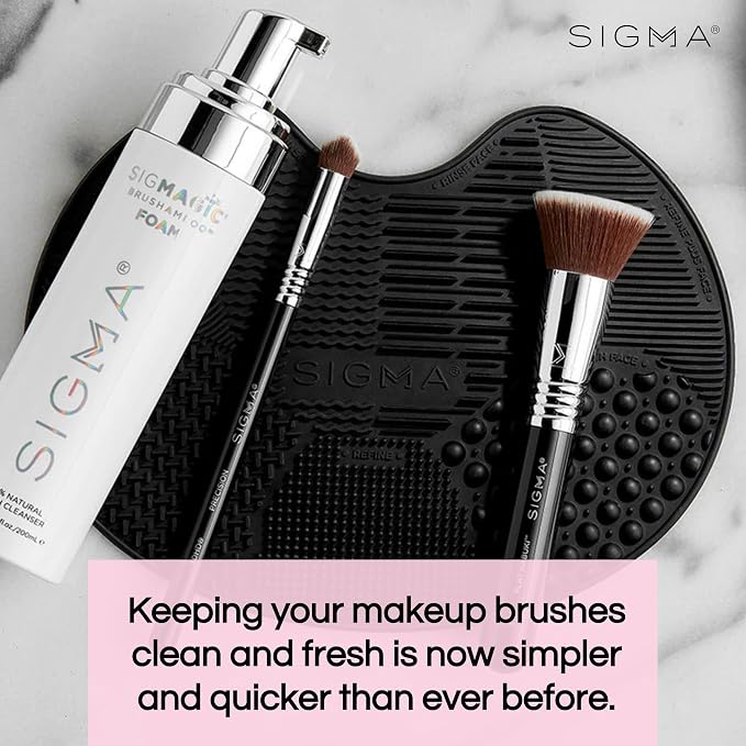 Sigma Beauty Makeup Brush Cleaner Mat – Sigma Spa Express Silicone Makeup Brush - Image 6