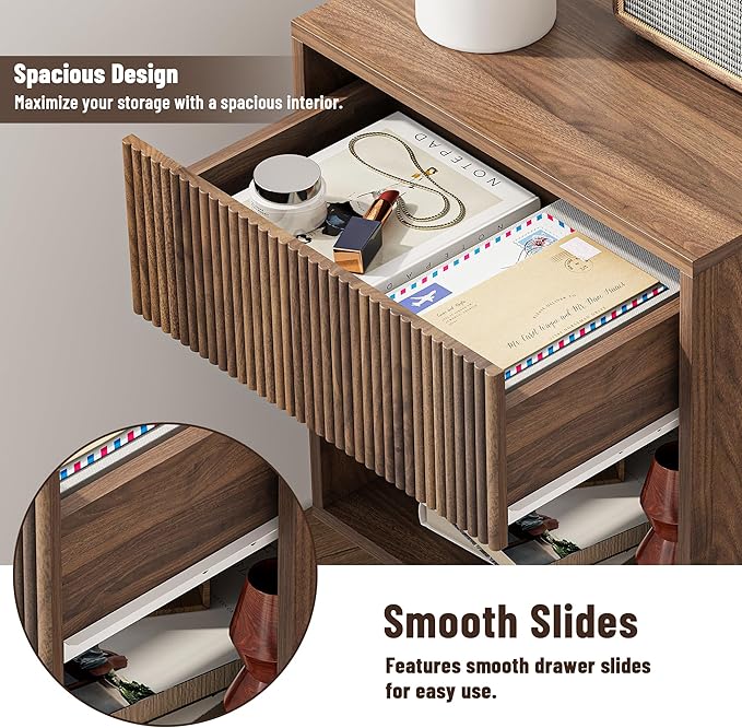 Nightstand, Modern Bedside Table - Image 5