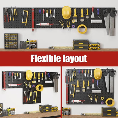 4 Pack Metal Pegboard Panels - Image 7