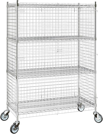 24"x48"x70" Metal Wire Chrome Security Heavy Duty Commercial NSF Certified - Image 3