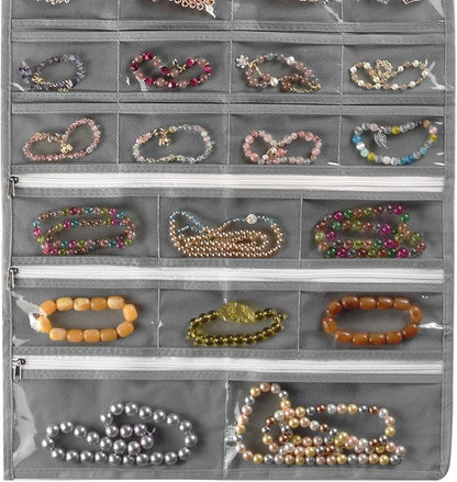 BB Brotrade Hanging Jewelry Organizer, Accessories Organizer, 56 Pocket - Image 3