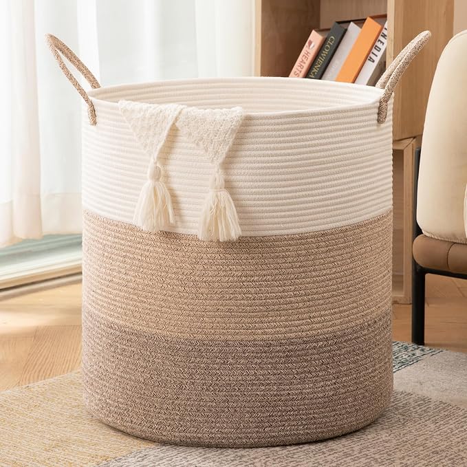 OIAHOMY 100L Laundry Hamper, Dirty Clothes Hamper by MasterofSpaceOptimization
