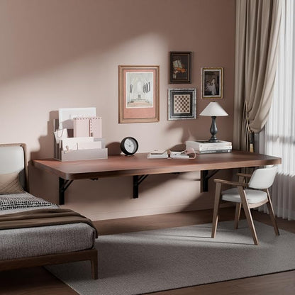 IAE Floating Wall Mounted Folding Table Desk - Image 7