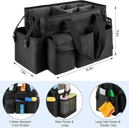 Cleaning Caddy, Cleaning Bag for Housekeepers, Cleaning Supplies Organizer - Image 4