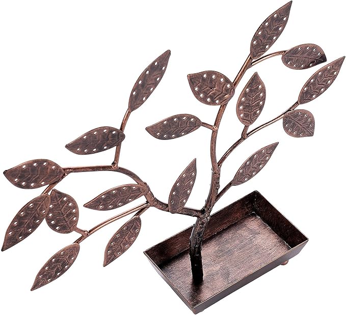 MyGift Jewelry Tree w/Bird Nest 48 pair Earrings Holder, Bracelets/Necklace - Image 4