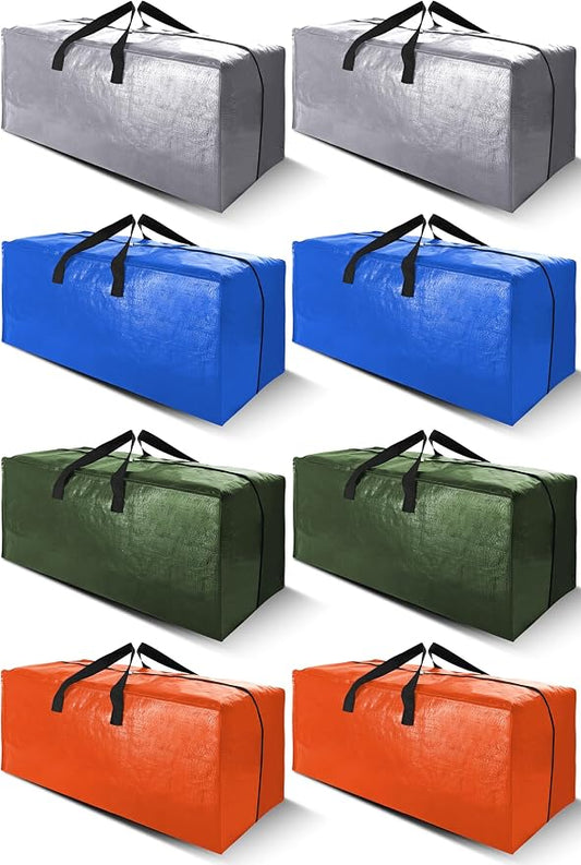 Cosy Family 8 Pack Heavy Duty Extra Large Moving Bags by Cosy+Family