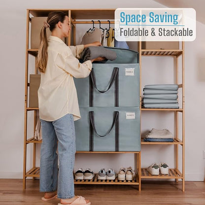 VENO 2 Pack Moving Bags and Large Christmas Storage Bins - Image 6
