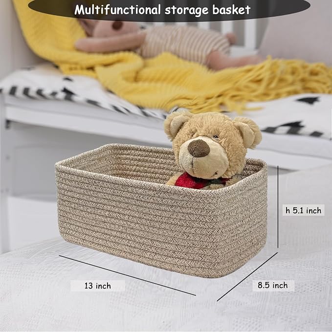 COMFY-HOMI 13" x 8.5" x 5.1" Storage Baskets - Image 3