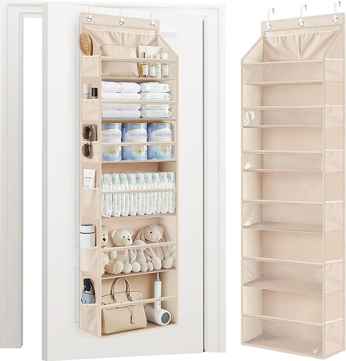 STORAGE MANIAC Over the Door Organizer Large Capacity Hanging Organizer by STORAGEMANIAC