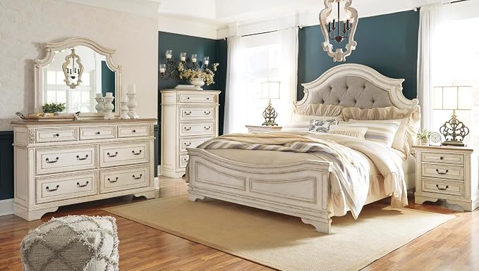 Signature Design by Ashley Realyn French Country 5 Drawer Chest, Tipover - Image 10