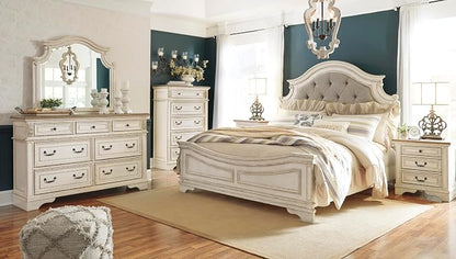 Signature Design by Ashley Realyn French Country 5 Drawer Chest, Tipover - Image 10