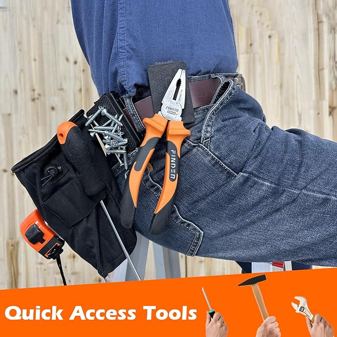 MUTUACTOR 1 PCS Magnetic Tool Belt Clip, Anti-Slip Heavy-Duty Magnetic Mount - Image 2