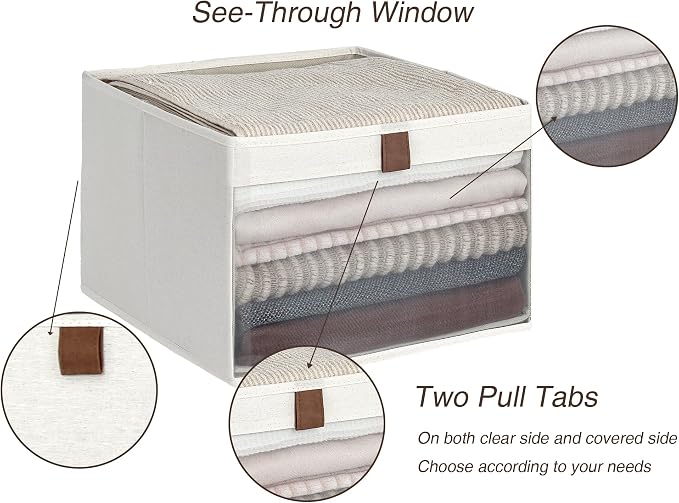 StorageWorks Closet Storage Bins, Extra Large Storage Baskets - Image 5