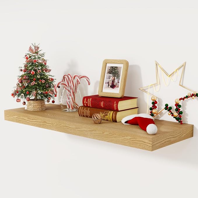Floating Shelves 36 Inch Long, 12 Inch Deep Floating Shelves by FunMemories