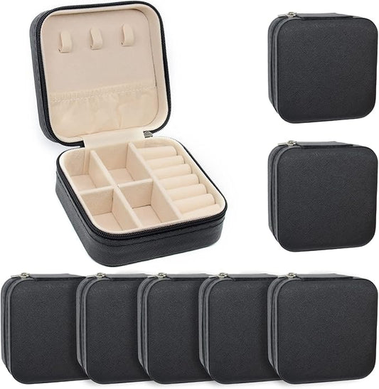 KEINE MARKE Small Jewelry Box, Travel Portable Jewelry Case by KEINEMARKE