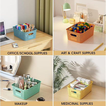 Colorful Plastic Storage Baskets - Image 8