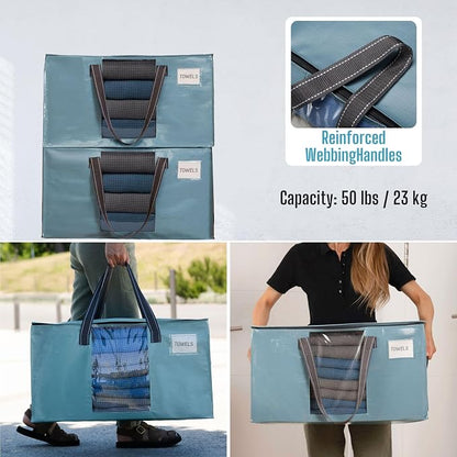 VENO 2 Pack Moving Bags, Comforter and Blanket Storage Bags - Image 5