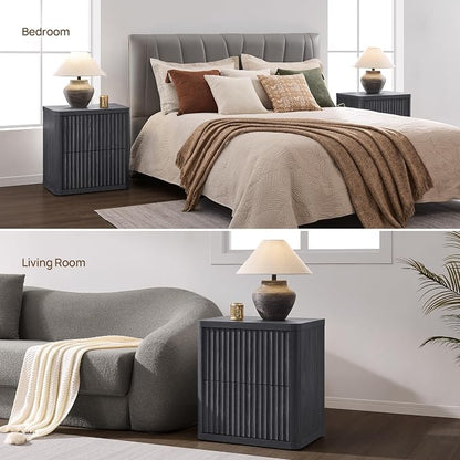 SICOTAS Night Stand Set of 2 Nightstands - Image 6