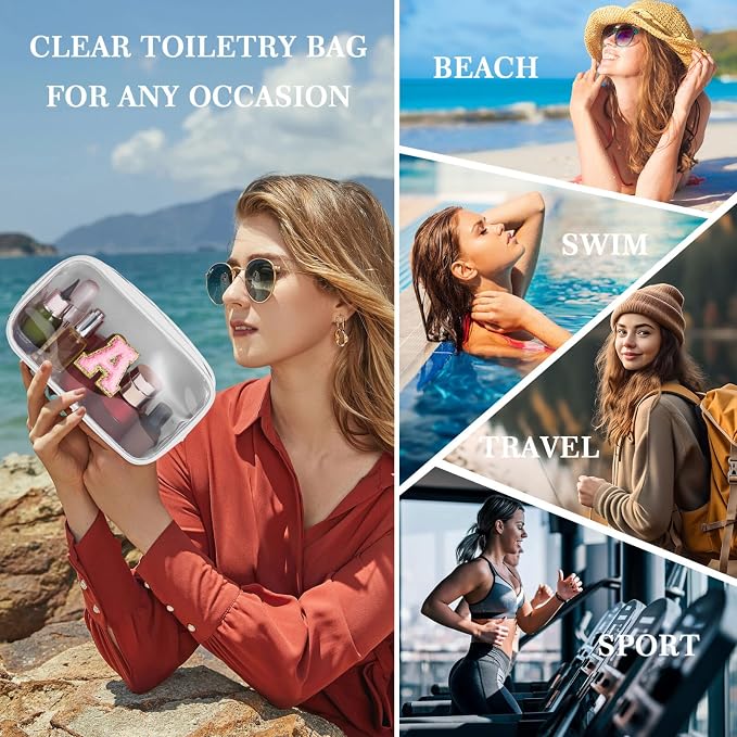 YOOLIFE Travel Clear Makeup Bag, Waterproof Toiletry Bags - Image 3