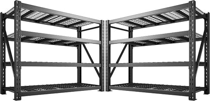 Bepatio 11000LBS Garage Shelving Heavy Duty Storage Shelves Adjustable 4-Tier by Bepatio