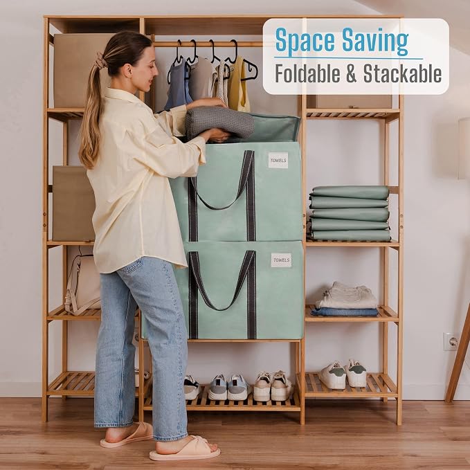 VENO 2 Pack Moving Bags and Large Christmas Storage Bins - Image 6