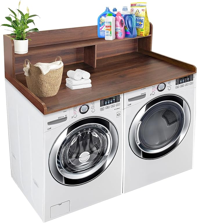Royxen Laundry Countertop with Storage Universal Fit, Washer and Dryer by Royxen