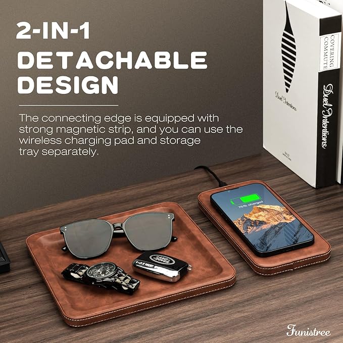 White Elephant Gifts for Men Dad Husband from Daughter Son Wife, PU Leather - Image 3