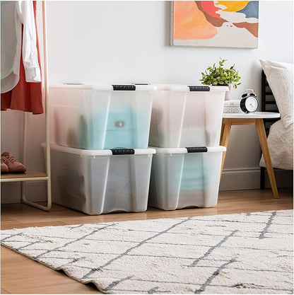 IRIS USA 72 QT Plastic Storage Box - Image 3