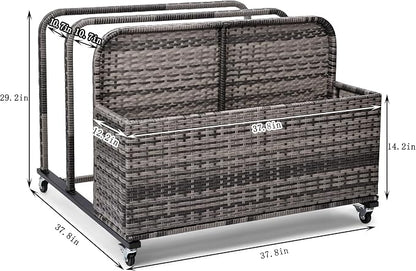 Poolside Float Storage Organizer, Pool Toy Storage Holder - Image 7