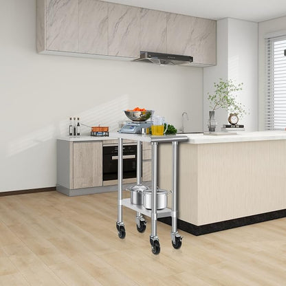 HARDURA Stainless Steel Commercial Table Prep & Work Table - Image 2