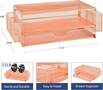 AUPSEN Computer Monitor Stands Riser，2-Tier Desk Organizers and Accessories - Image 5