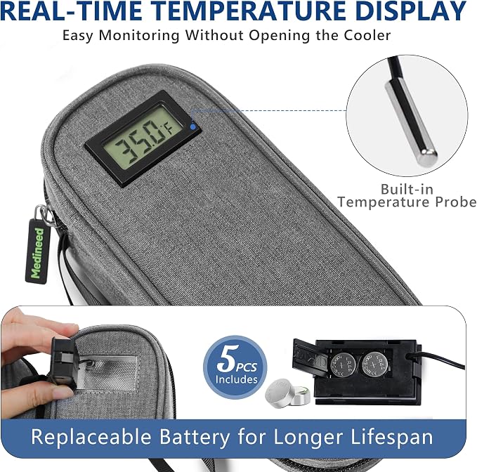Insulin Cooler Travel Case TSA Approved - Image 2