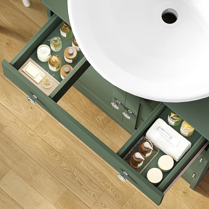 TEENFON Pedestal Sink Storage Cabinet - Image 8