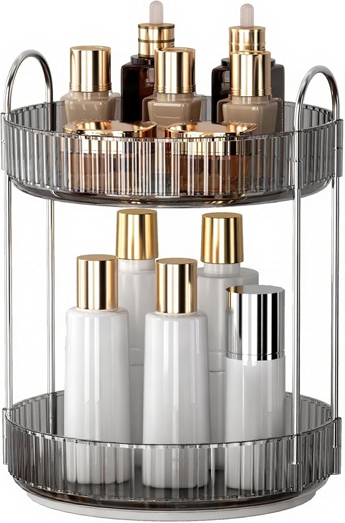 YCIA&DONE 360 Rotating Makeup Organizer and Storage by YCIADONE
