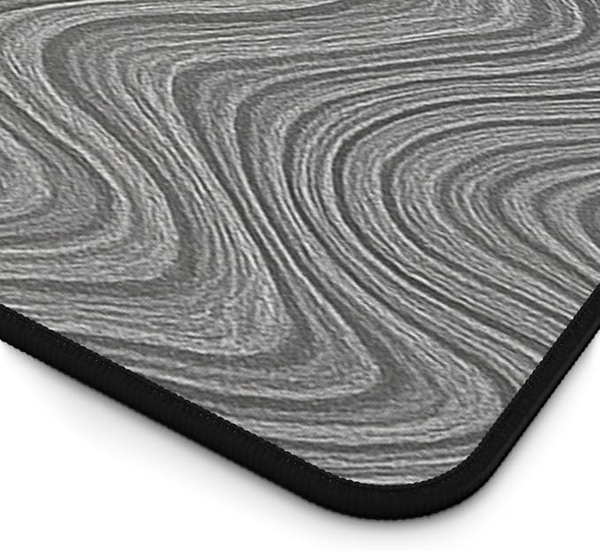 Brushed Metal Texture Desk Mat - Image 4