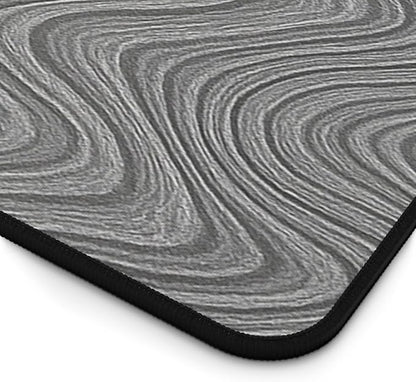 Brushed Metal Texture Desk Mat - Image 4