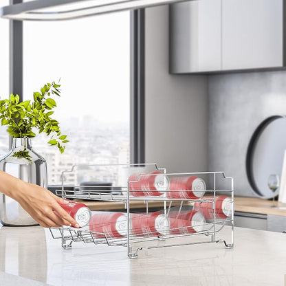 Simple Houseware Dual Row Front Loading Can Dispenser - Image 7