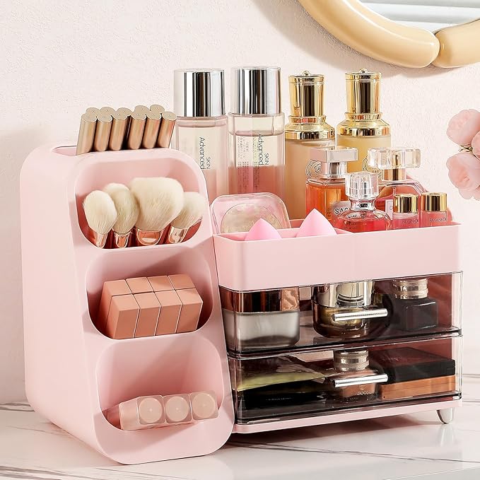 Aveniee Makeup Organizer with Drawers, Vanity Organizer by Aveniee
