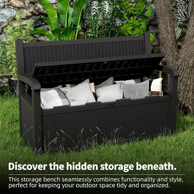 Outdoor Storage Bench - Image 4