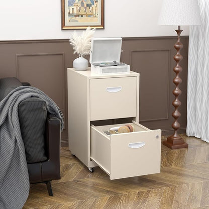 2 Drawer Mobile File Cabinet - Image 7