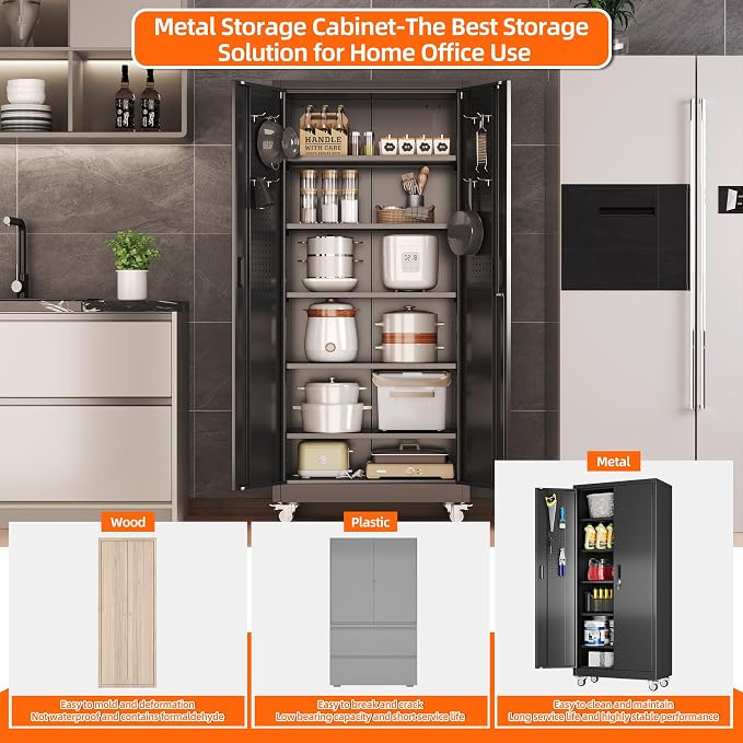 SUXXAN Garage Storage Cabinet - Image 6